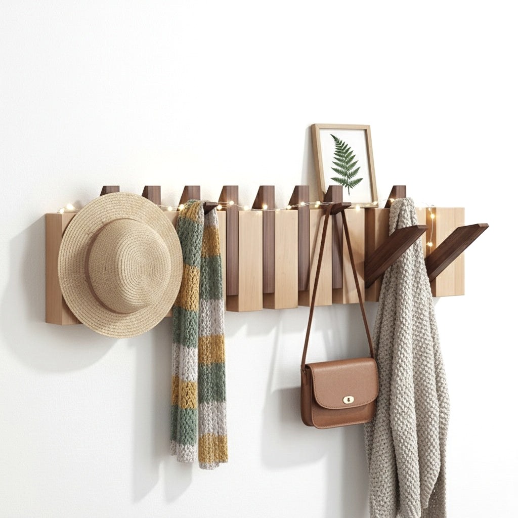 Woodo Oak Wall Hanger, wall storage for see product details