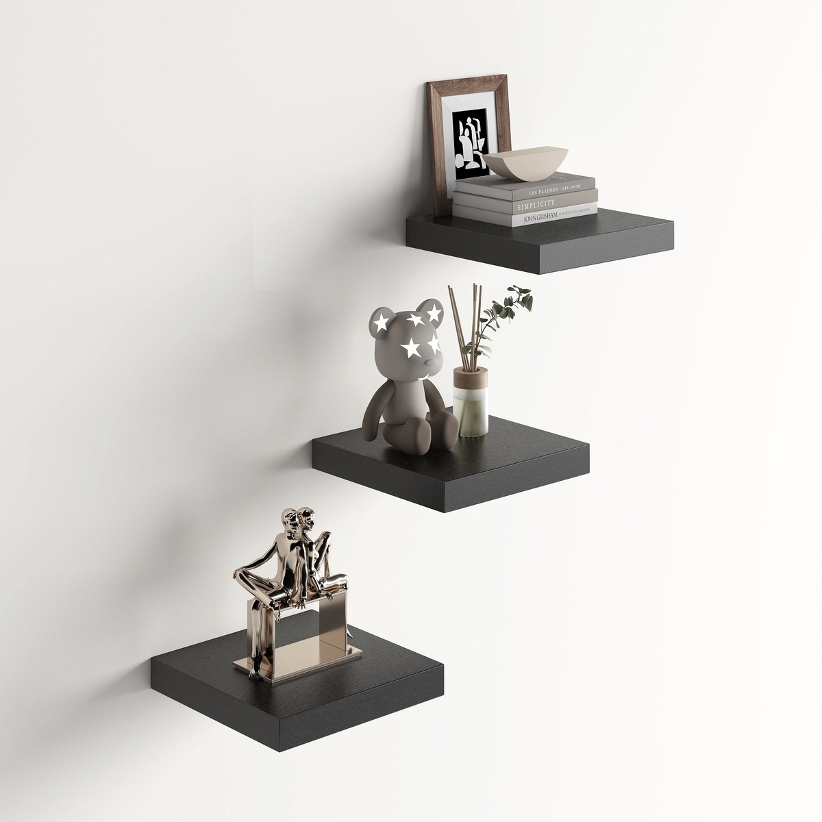 Barron Tiered Floating Shelf, wall storage for see product details