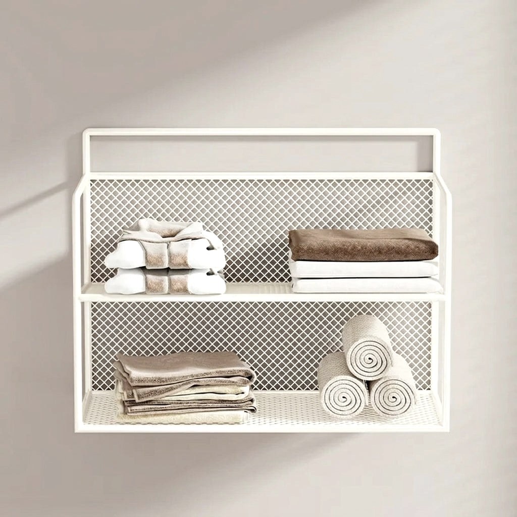 Marmet Bathroom Hanger, wall storage for full