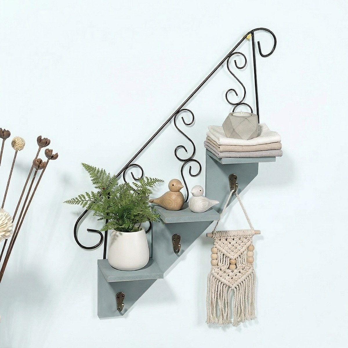 Munday Wall Stand, wall storage for full