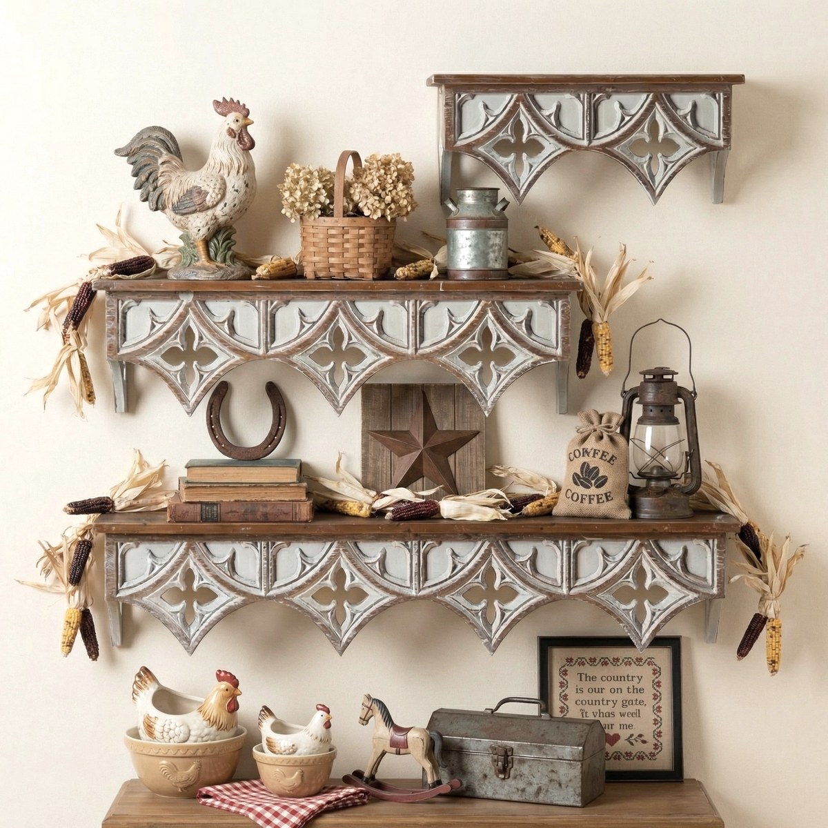 Lamoille Wall Shelf, wall storage for full