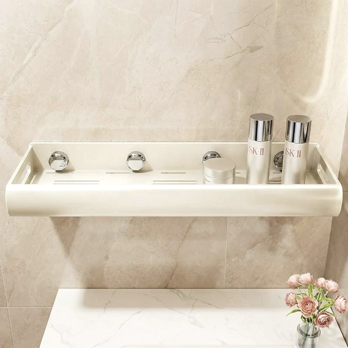 Wolcott Bathroom Shelf, wall storage for full