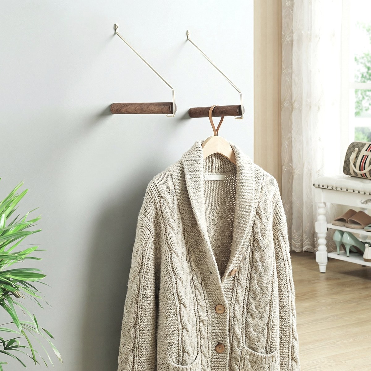 Burton Wall Hanger, wall storage for full