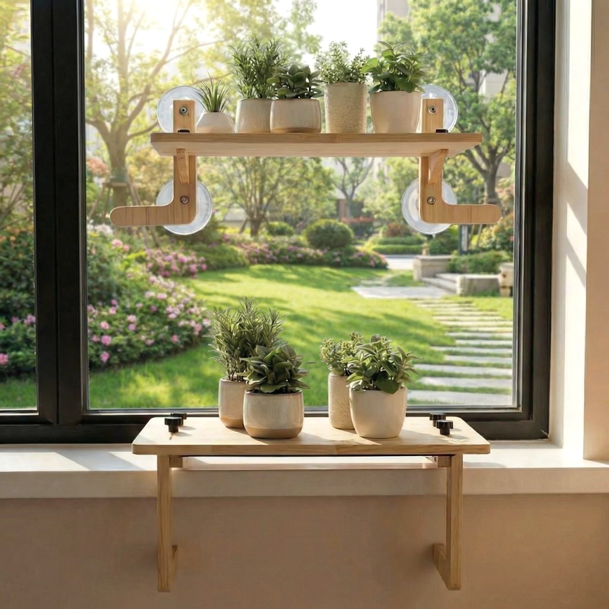 Baker Window Shelf, wall storage for full