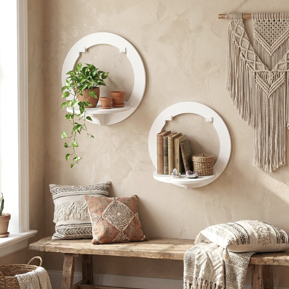 Barton Wall Shelf, wall storage for full