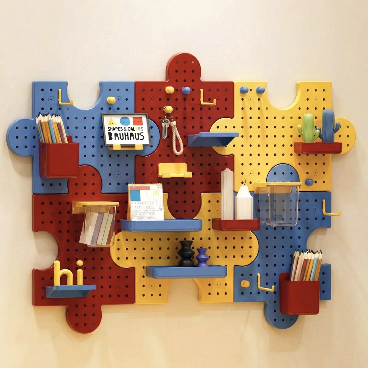 Harmony Pegboard, wall storage for full