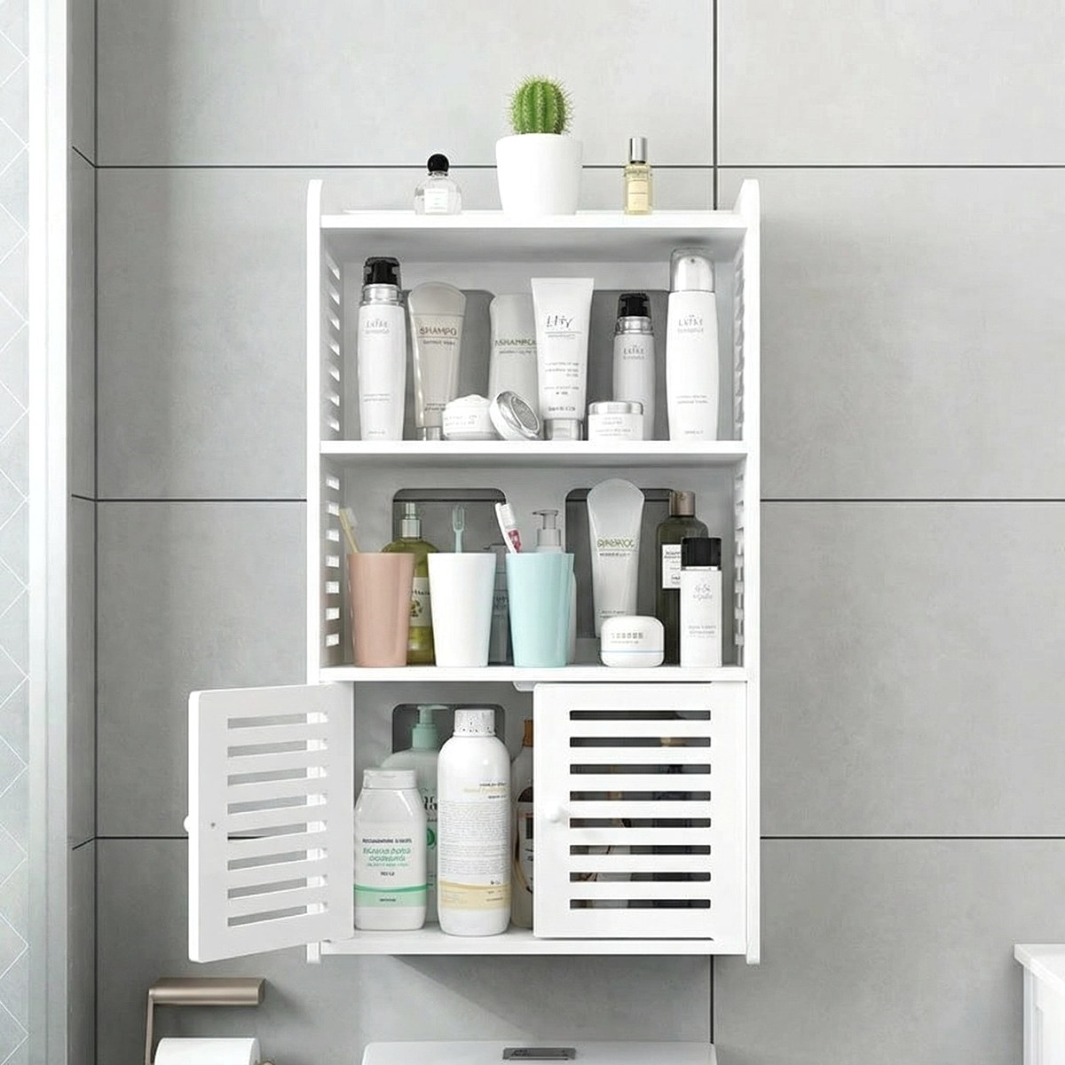 Nash Toilet Shelf, wall storage for full