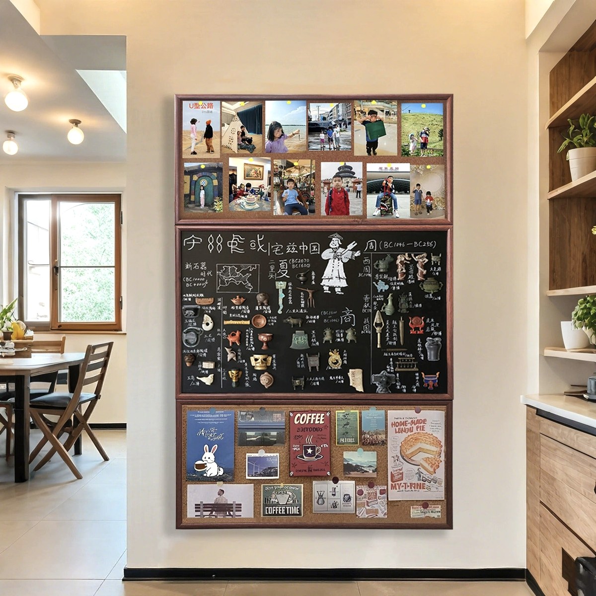 Waldron Display Board, wall storage for full