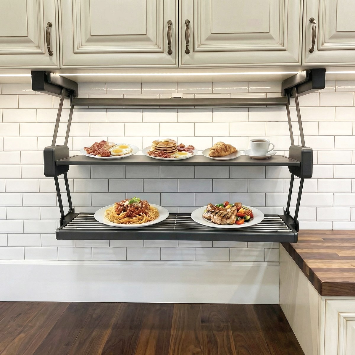 Fostoria Hanging Storage Rack, wall storage for full