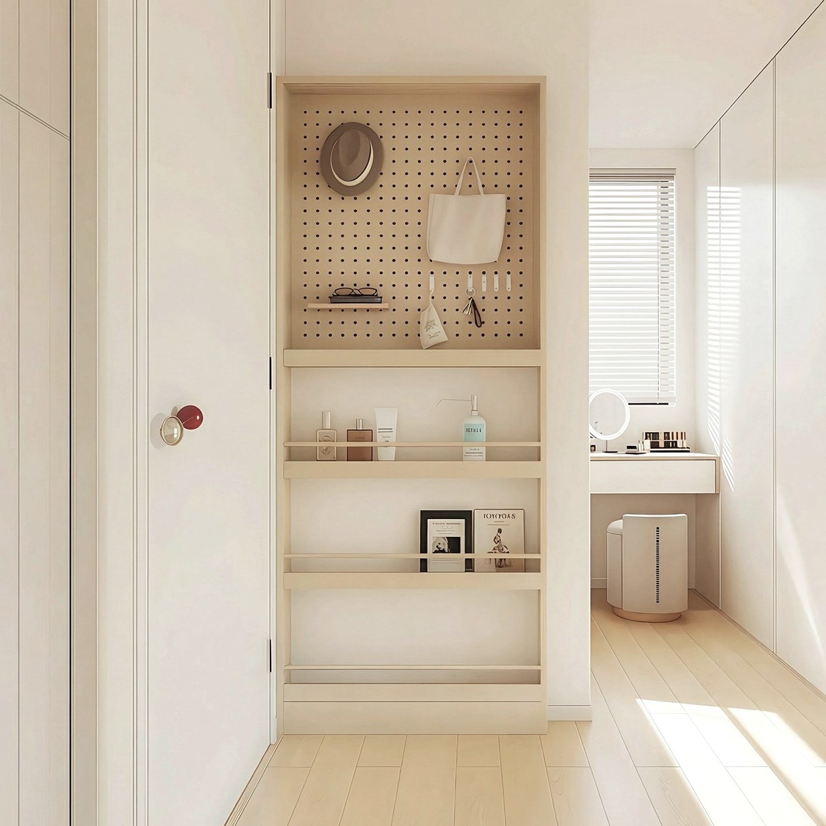 Petrolia Storage Rack, wall storage for full