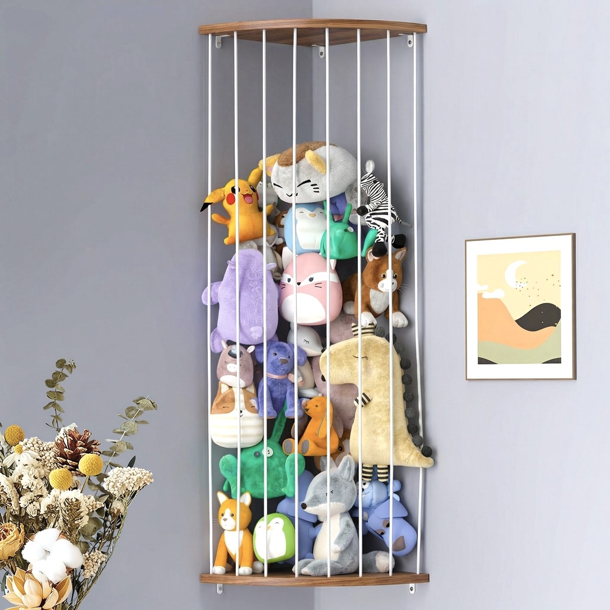 Brewer Storage Rack, wall storage for full