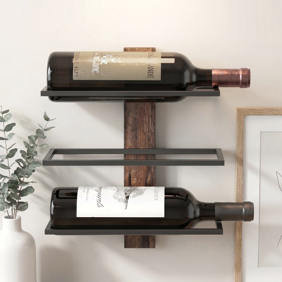 Barrett Wine Rack, wall storage for full