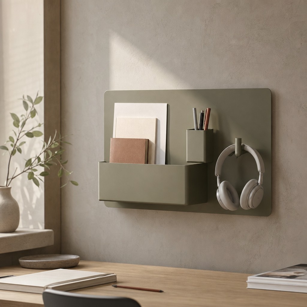 Rhegium Work Panel, wall storage for 3 kg total