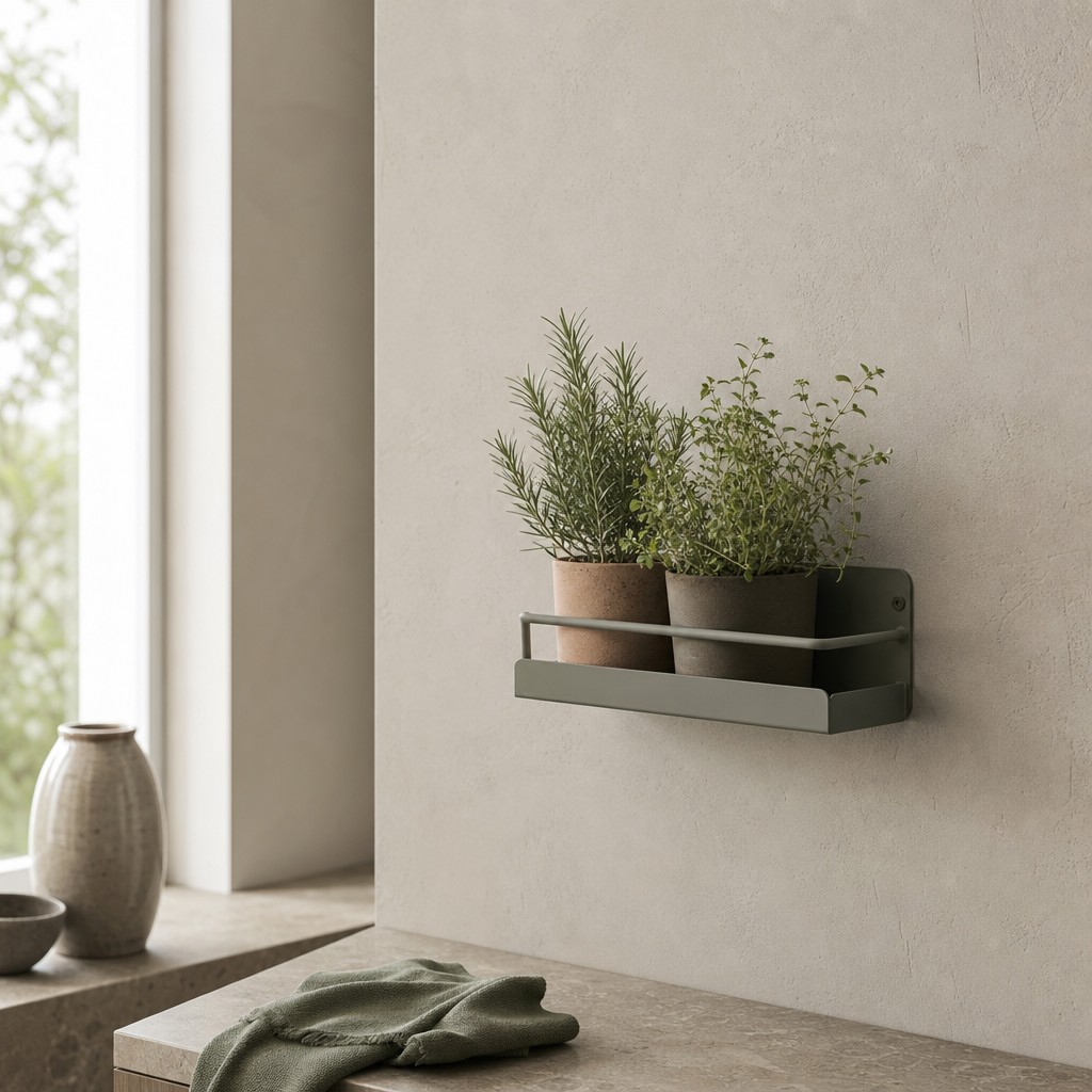 Vulci Plant Cradle, wall storage for 3 kg evenly distributed