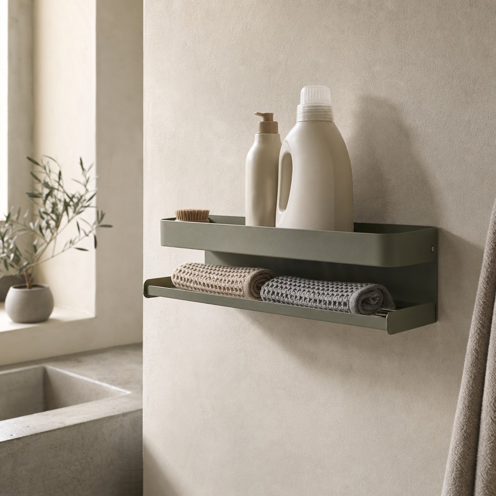 Bosporus Wash Shelf, wall storage for 8 kg
