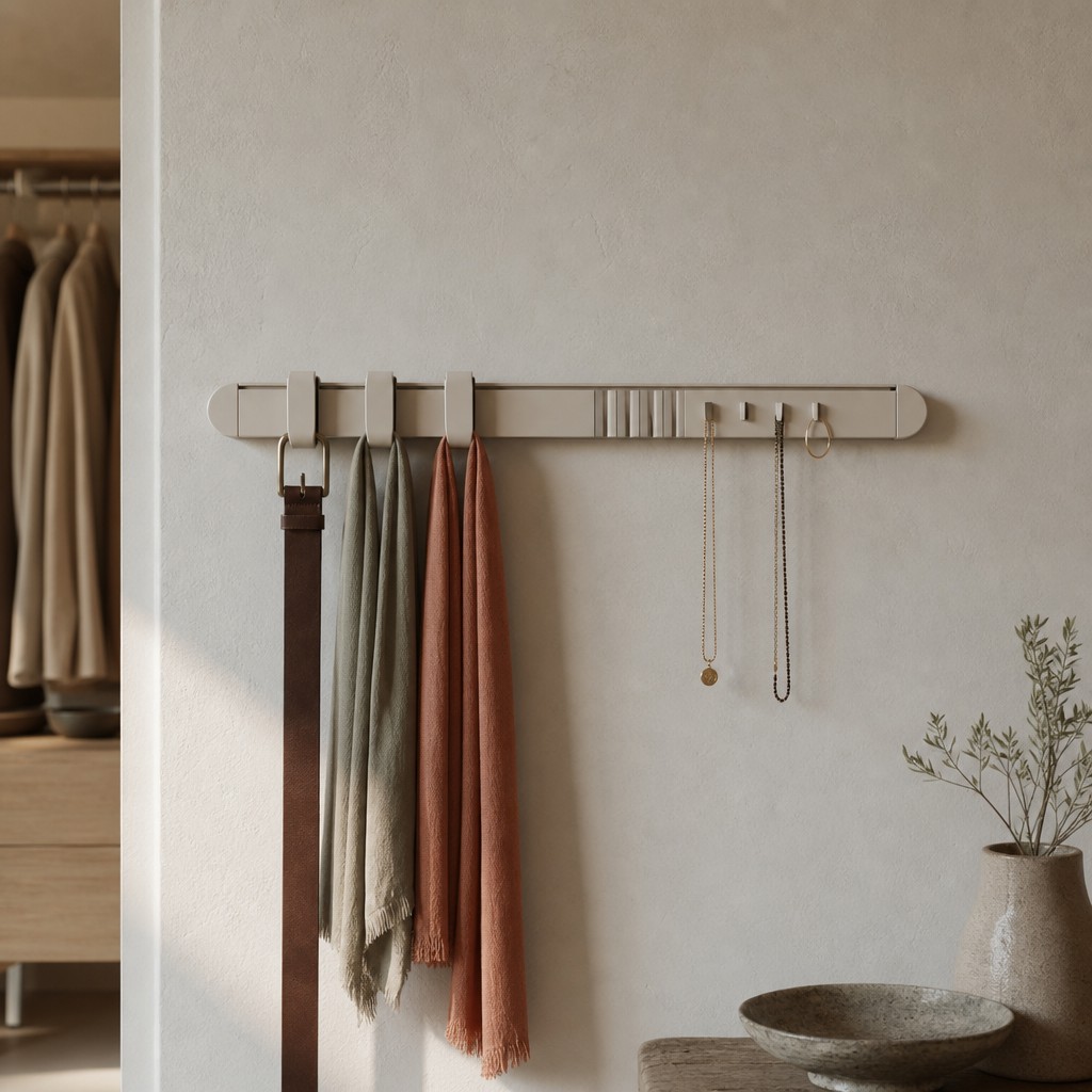 Rieti Dressing Rail, wall storage for 8 kg evenly distributed