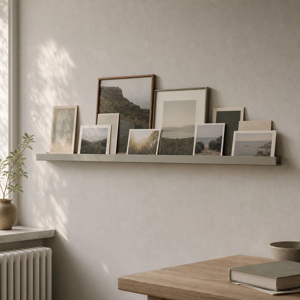 Volsinii Frame Ledge, wall storage for up to 4 kg when fixed to a suitable wall
