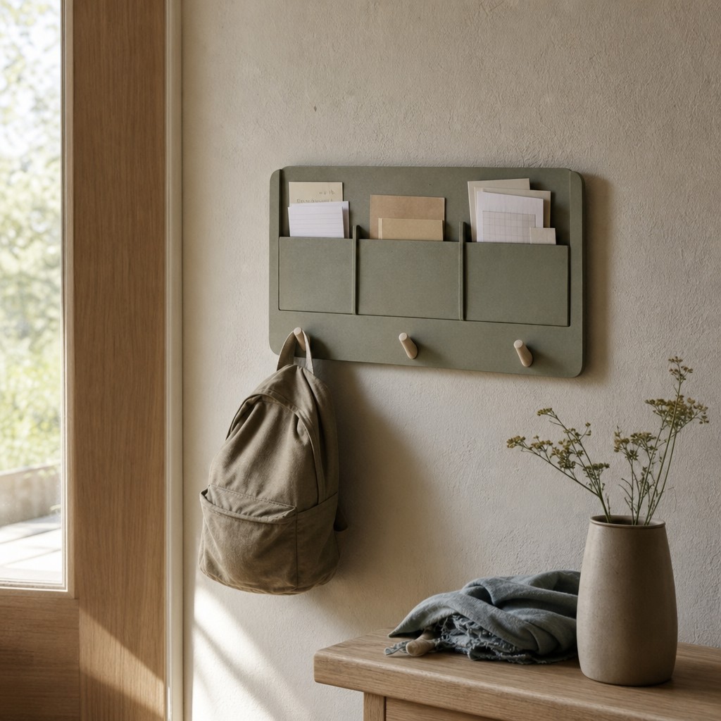Hadrumetum School Panel, wall storage for 15 kg total, evenly distributed