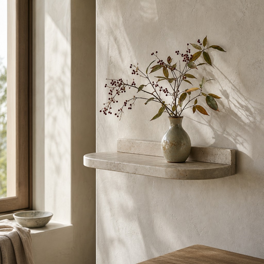 Arezzo Bloom Shelf, wall storage for 3 kg
